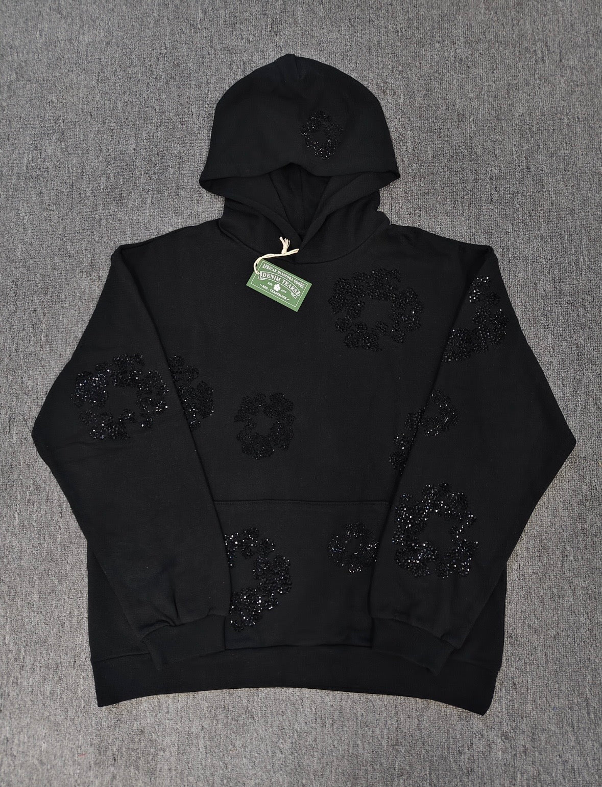 Black VVS Denim Tears Hoodie💎