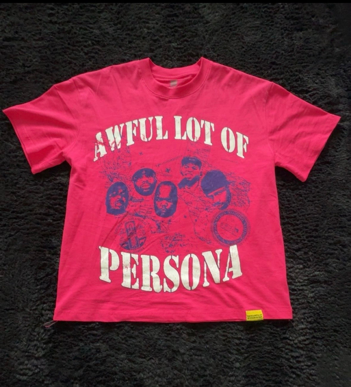 ALOCS(Awful Lot of Personality) Pink tee
