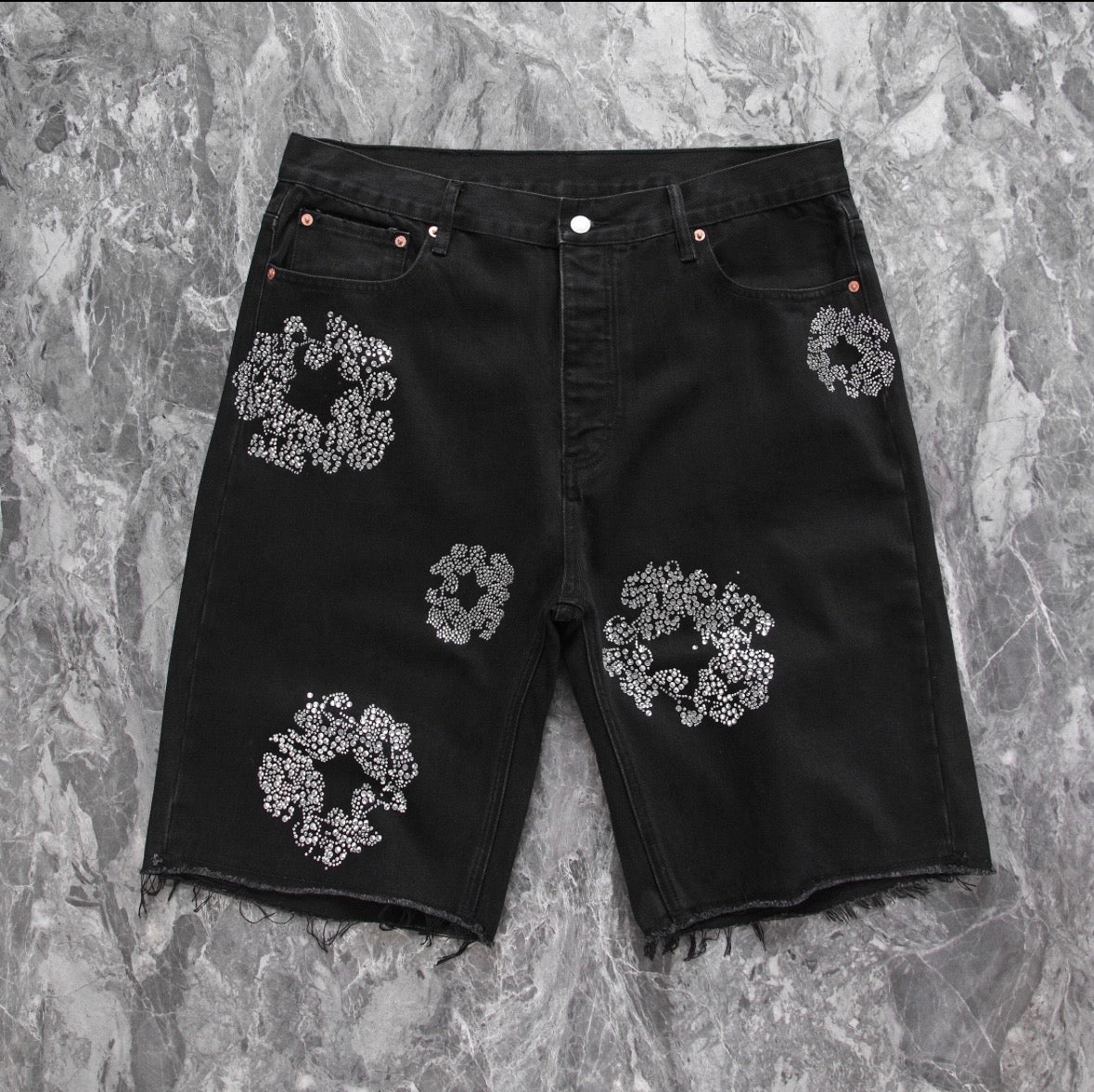 Black Denim Tears VVS Jorts