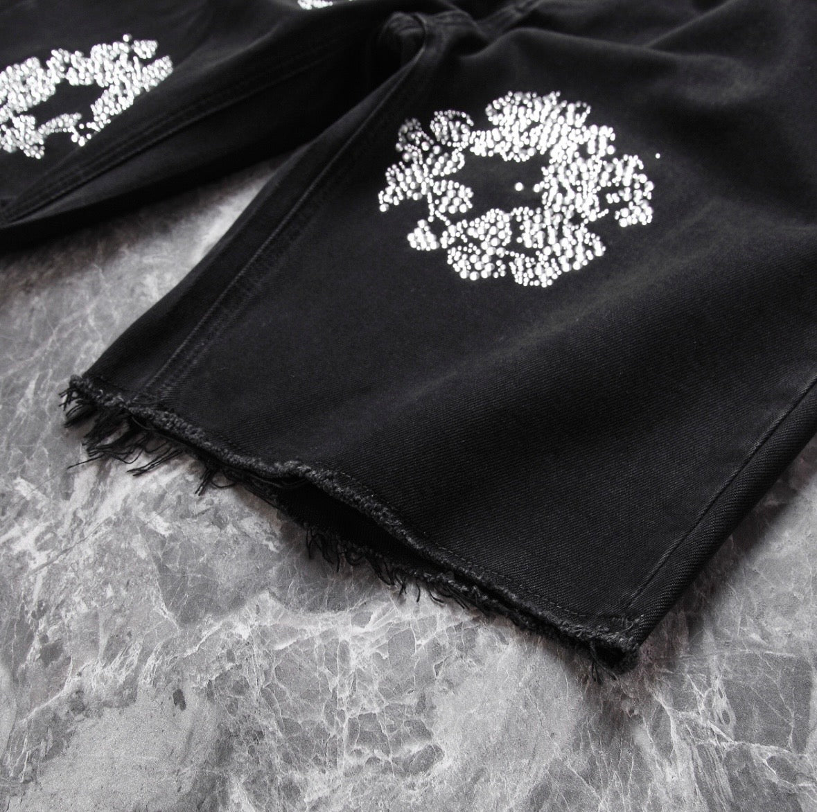 Black Denim Tears VVS Jorts