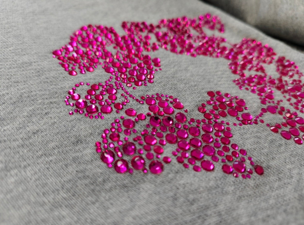 Gray/Pink VVS Denim Tears Hoodie💎