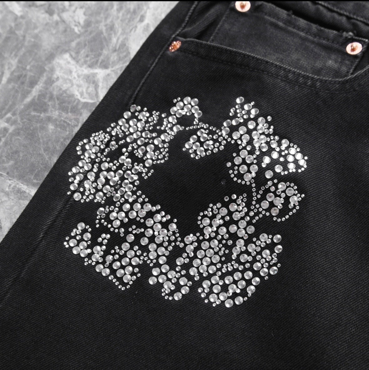 Black Denim Tears VVS Jorts