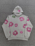 Gray/Pink VVS Denim Tears Hoodie💎