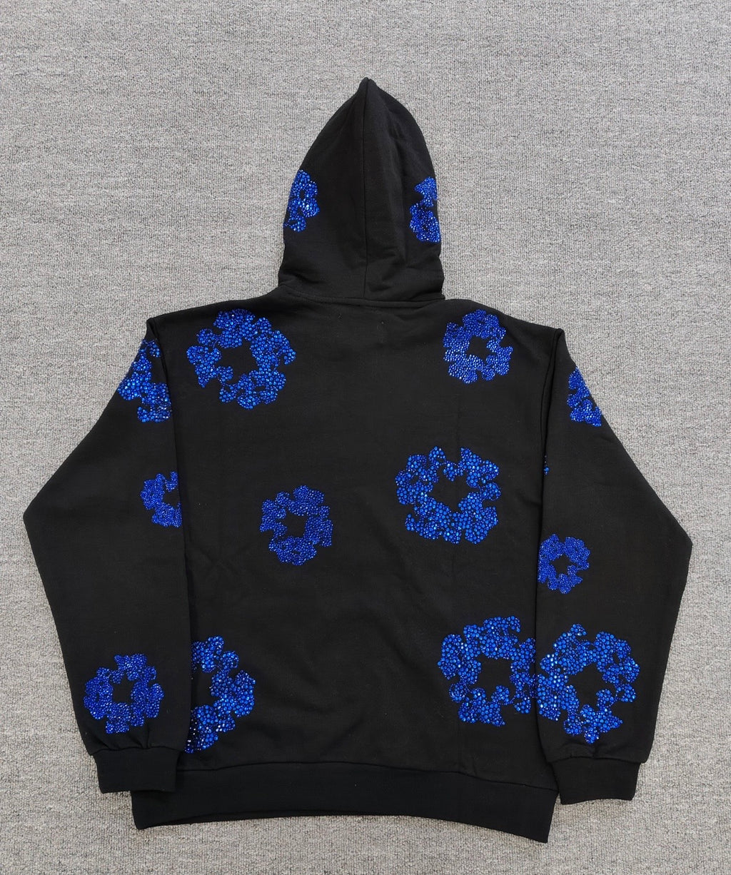 Black/Blue VVS Denim Tears Hoodie💎