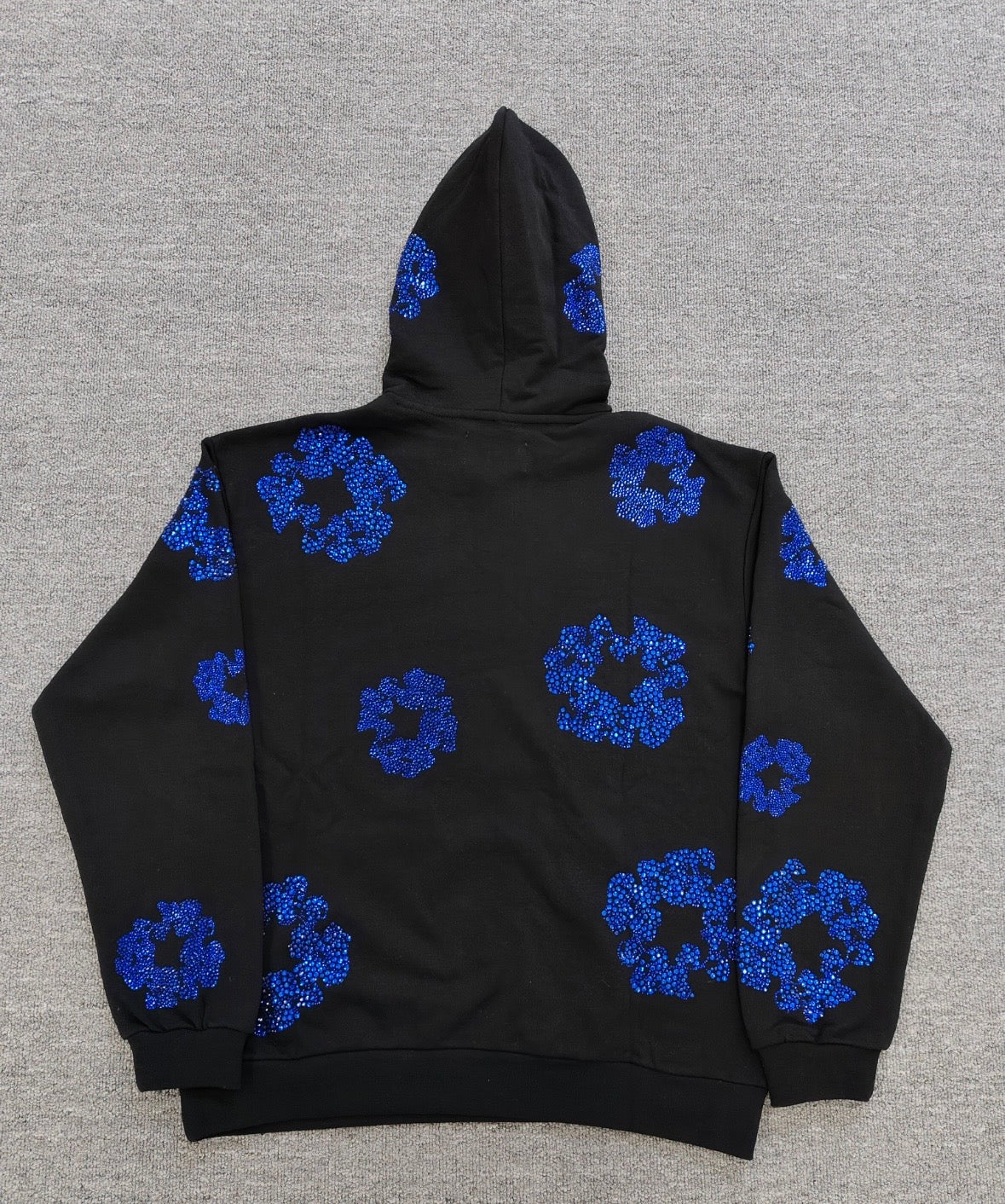 Black/Blue VVS Denim Tears Hoodie💎
