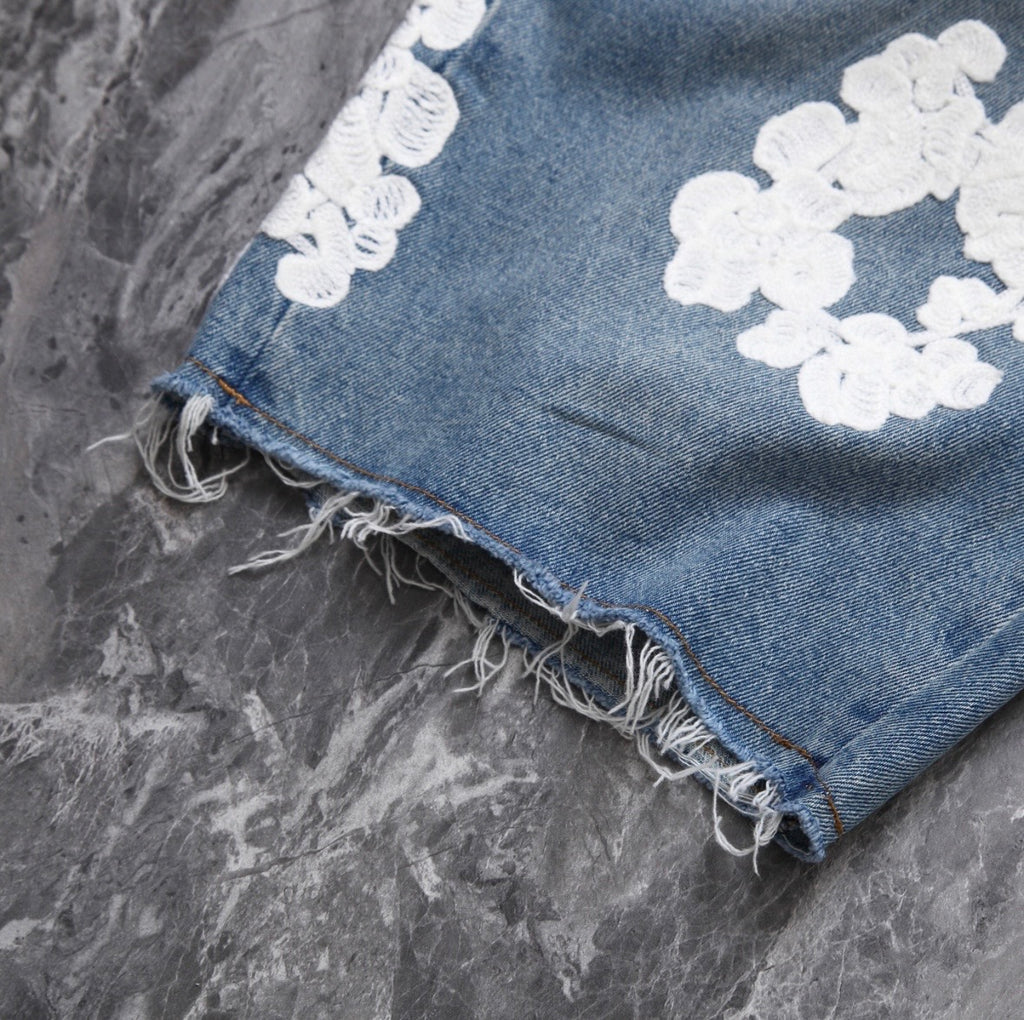 Denim Tears White Jorts