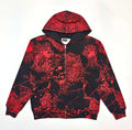 Red/Black Puff Print SP5DER Hoodie