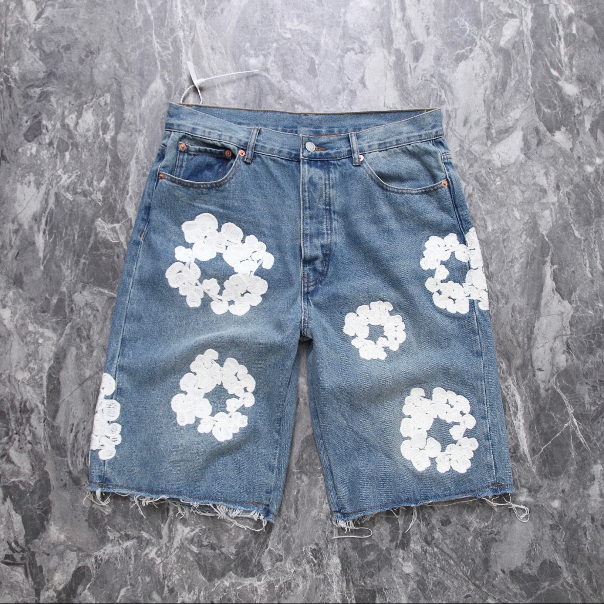 Denim Tears White Jorts