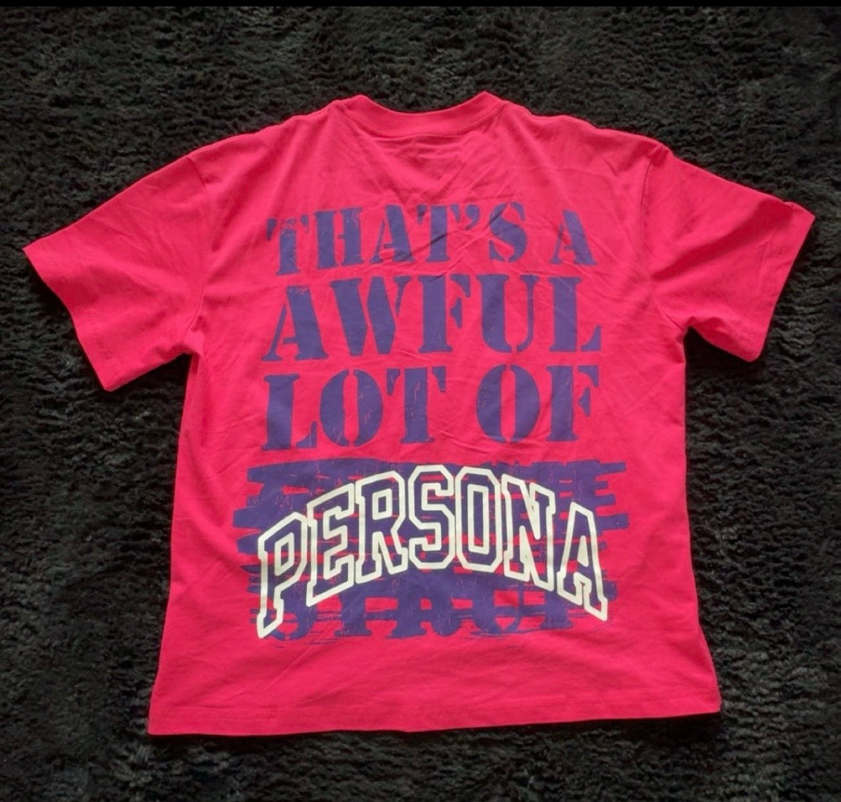 ALOCS(Awful Lot of Personality) Pink tee