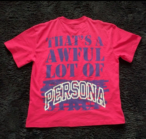 ALOCS(Awful Lot of Personality) Pink tee